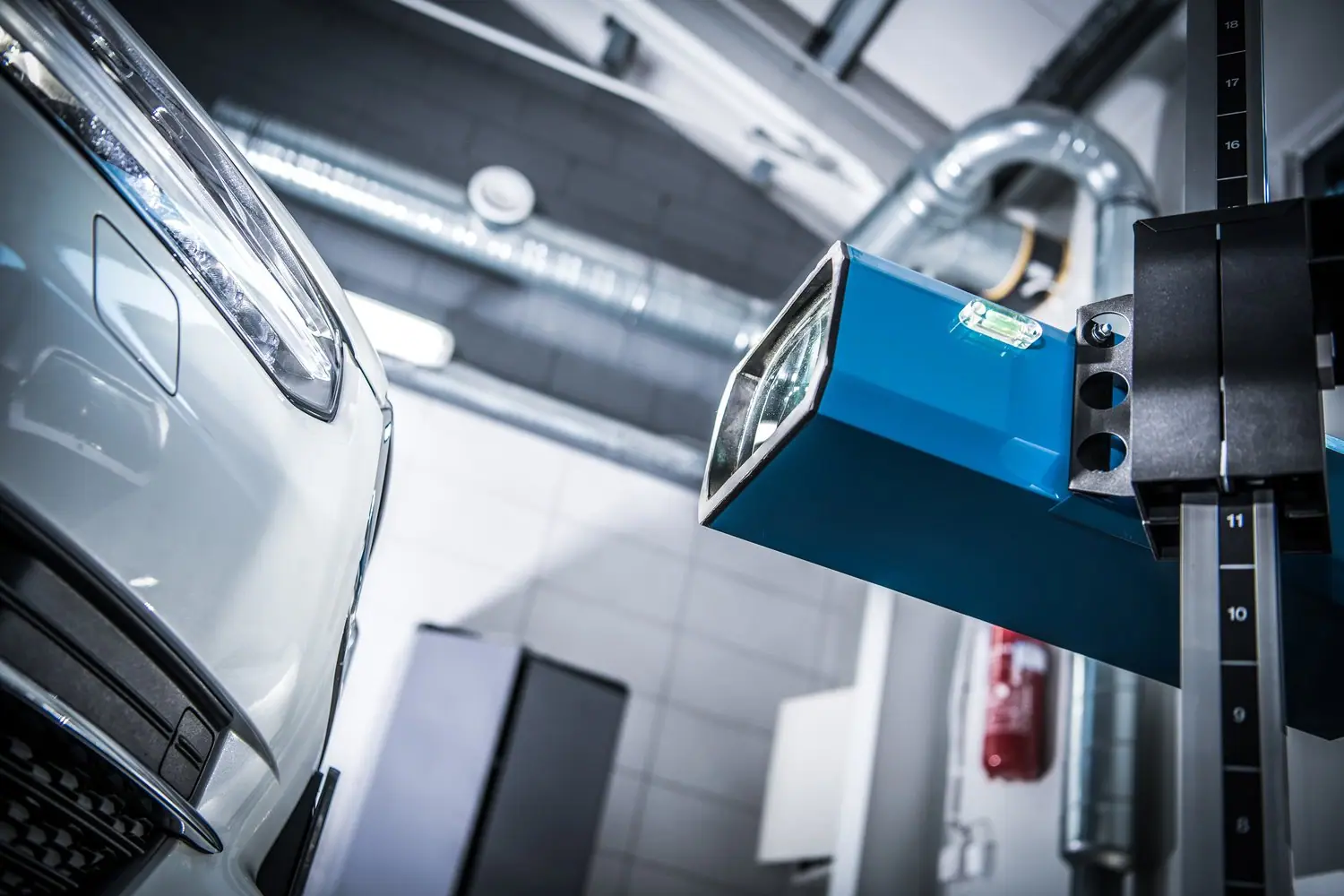 Serwis automatycznych systemów parkowania - kalibracja czujników